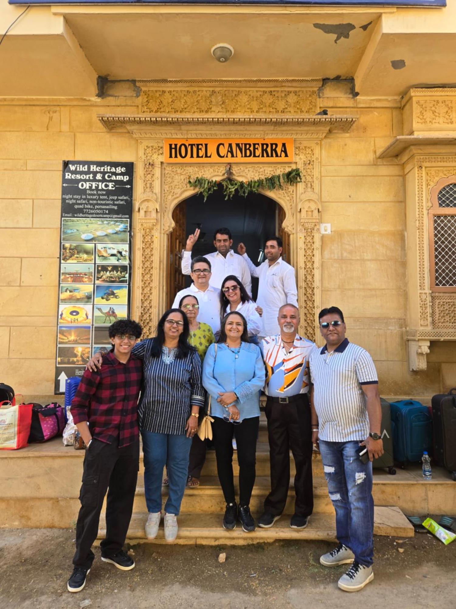 Hotel Canberra Jaisalmer Exterior foto